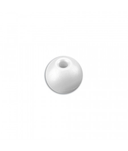 Boule d'arret cordage Ø4 - blanc