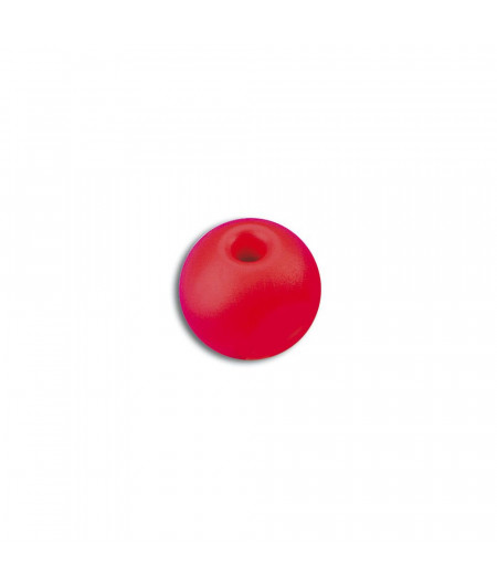 Boule d'arret cordage Ø4 - rouge