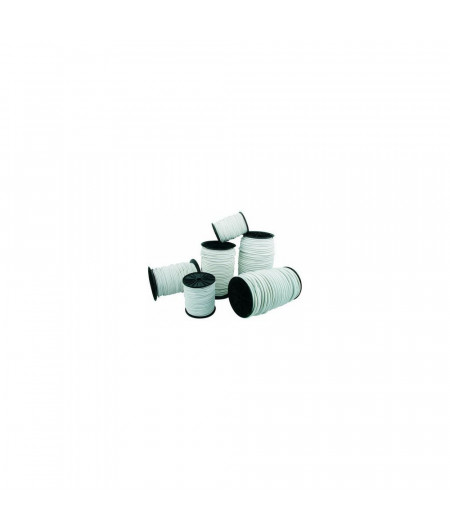 Sandow blanc Ø10mm le mètre
