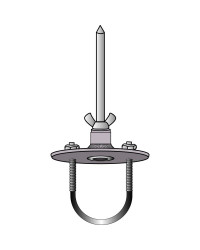 GULLSWEEP Fixation GS-7 pour tube