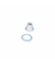 NUOVA RADE Soufflet passe cable ajustable Ø85mm blanc