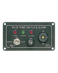 Tableau électrique pour pompe de cale avec alarme
