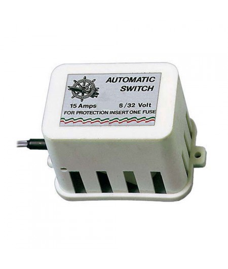 Contacteur à flotteur pour pompe de cale avec carénage