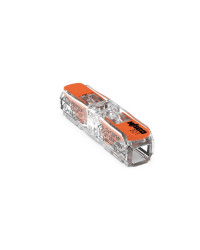WAGO Connecteur de passage avec levier pour 2 conducteurs