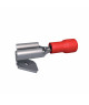 Cosse plate dérivation 6.3 mm - 0.5 à 1.5 mm² Rouge par 5