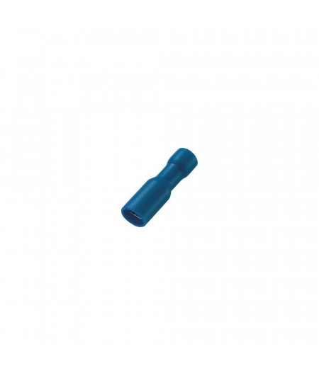 Cosses douille Ø4mm bleu femelle les 10