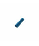 Cosses douille Ø4mm bleu femelle les 10