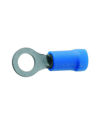 Cosses oeillet Ø6mm bleu les 10