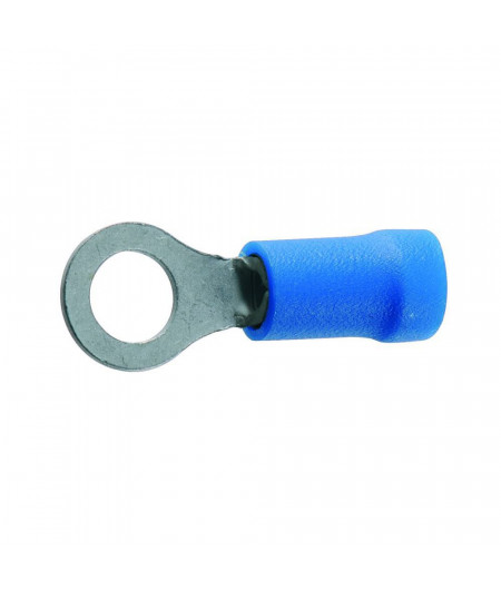 Cosses oeillet Ø6mm bleu les 10