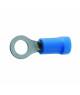 Cosses oeillet Ø6mm bleu les 10