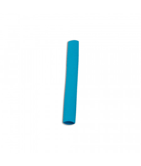 Gaines thermoretractable Ø7 bleu les 10
