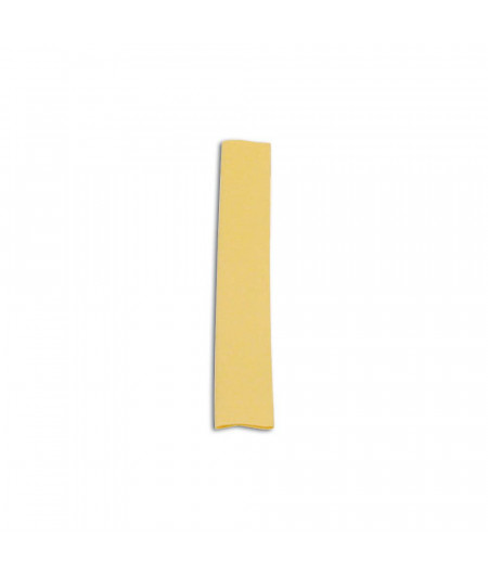 Gaines thermoretractable Ø9 jaune les 10