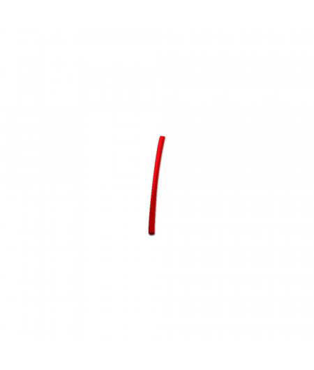 Gaines thermoretractable Ø5 rouge les 10