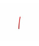 Gaines thermoretractable Ø5 rouge les 10