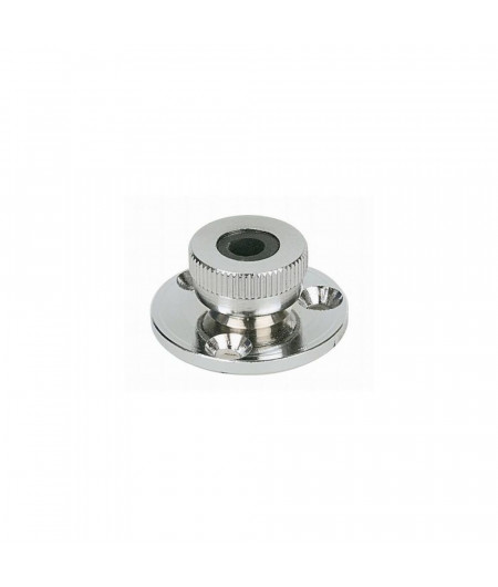 Passe fil laiton chromé Ø6mm les 2