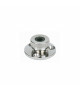Passe fil laiton chromé Ø8mm les 2