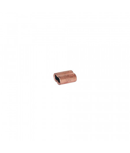 TREM Manchon tallurit cuivre pour cable Ø2mm