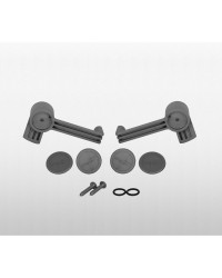 GOIOT Grande poignee interieur panneau cristal (le kit de 2