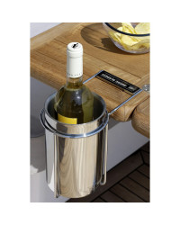 MARINE BUSINESS Porte bouteille thermique inox avec support