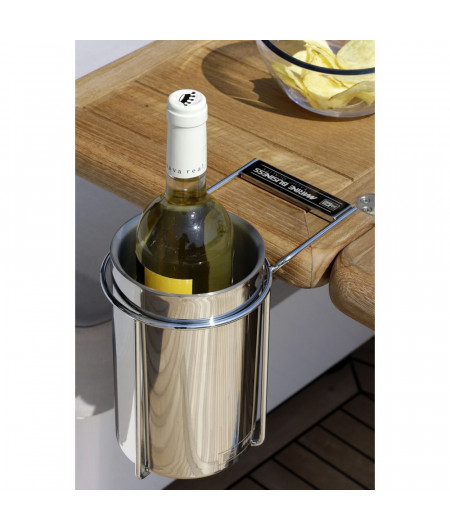 MARINE BUSINESS Porte bouteille thermique inox avec support