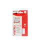 VELCRO® Pastille adhésive auto-agrippante blanc Ø16mm (x16)