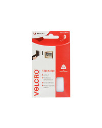VELCRO® Ruban adhésif auto-agrippant blanc 20mmx 0,5m