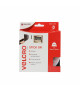 VELCRO® Ruban adhésif auto-agrippant blanc 20mm (5m)