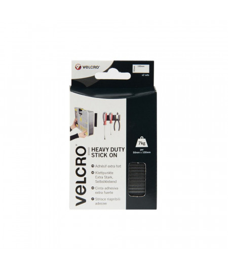 VELCRO® Bande adhésive auto-agrippante EXTRA FORT NR 50x100