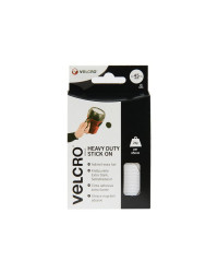 VELCRO® Pastille adhésive auto-agrippante EXTRA FORT BLC Ø45