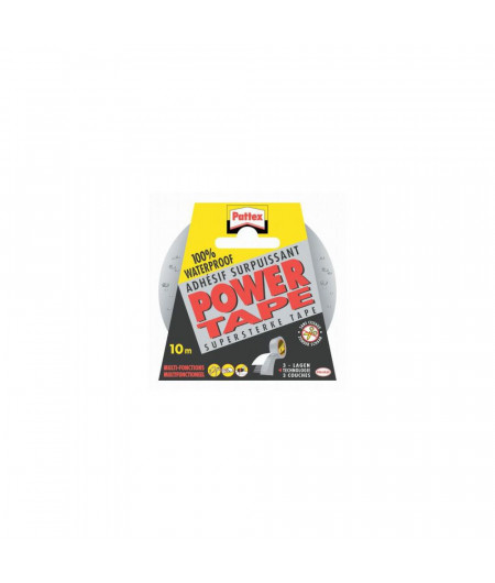 PATTEX Adhésif Power Tape gris 10m