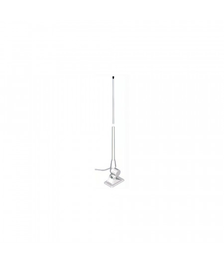 BANTEN Antenne VHF blanche ECO 3dB, 1.5m, 5m de câble avec r