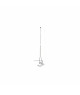 BANTEN Antenne VHF blanche ECO 3dB, 1.5m, 5m de câble avec r