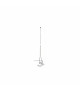 BANTEN Antenne VHF noire ECO 3dB, 1.5m, 5m de câble avec rot