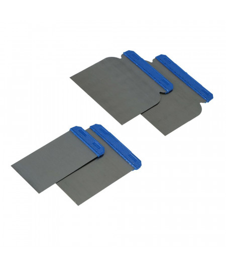 Kit de 4 lames de carrossier acier