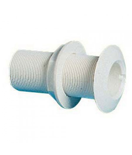 Passe-coque fileté PVC - 1''1/4