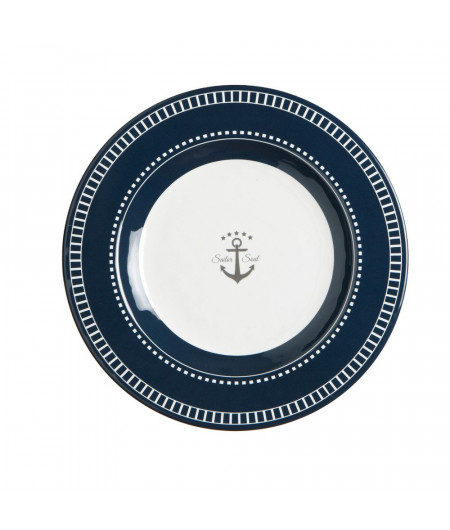 MARINE BUSINESS Assiettes desserts SAILOR SOUL, les 6