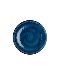 MARINE BUSINESS HARMONY Assiettes plates  bleues (x6)