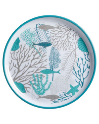MARINE BUSINESS ASSIETTES PLATE COASTAL (X6)