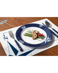 MARINE BUSINESS NORTHWIND Assiettes plates  les 6