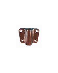 FORESTI Support laiton chromé dame de nage Ø14 - 50x38mm