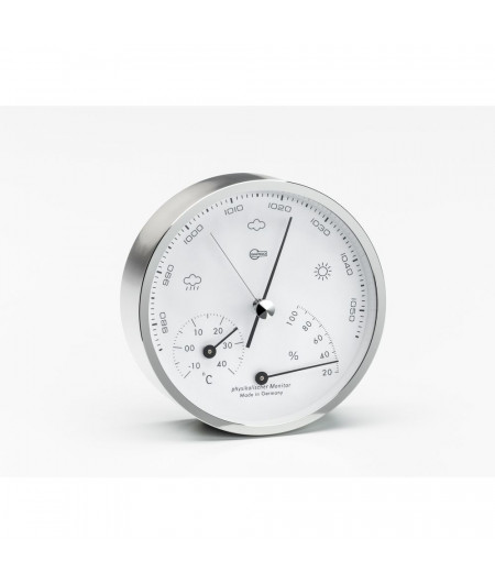 BARIGO Pentable baro-thermo-hygromètre blanc