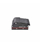 BSI Easylock MINI quadruple noir Ø6-10mm
