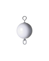 MAJONI Bouée de mouillage tige courte blanche  50x90 cm
