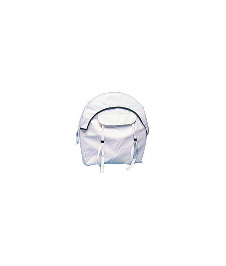 Housse PVC blanche pour fer à cheval