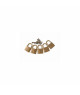 PLASTIMO LOT DE 5 CADENAS LAITON 40MM