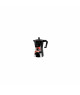 IBILI Cafetière italienne 6 tasses noire