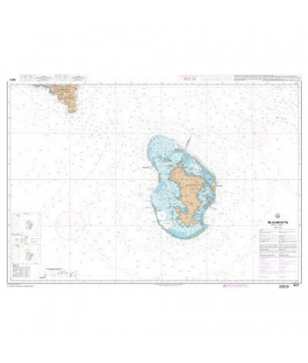SHOM L7677 Ile de Mayotte