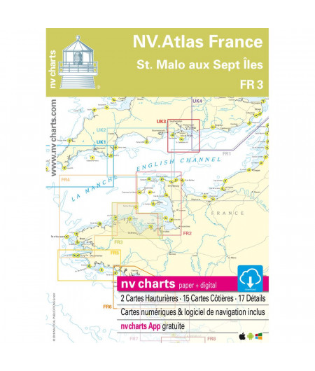 NV Charts Atlas St. Malo aux sept îles FR3