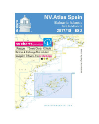 NV Charts Atlas Espagne Les îles Baléares ES2