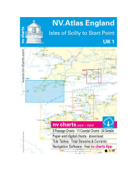 NV Charts Atlas UK îles de Scilly au phare de Star Point UK1